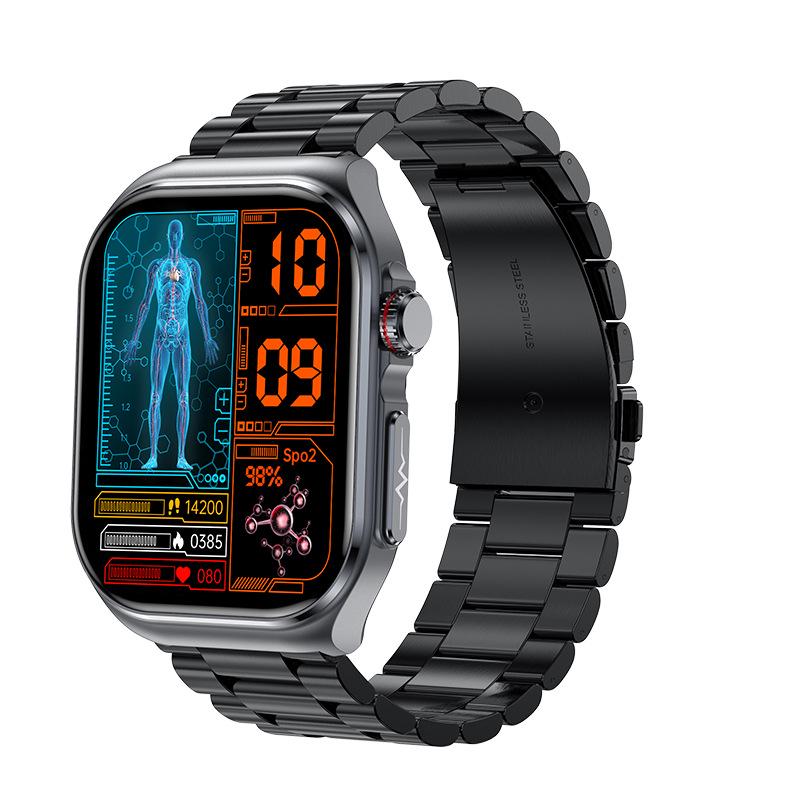 ET585 Health Management Smartwatch with ECG, HD Color Screen, Long Battery Life, and Call Features