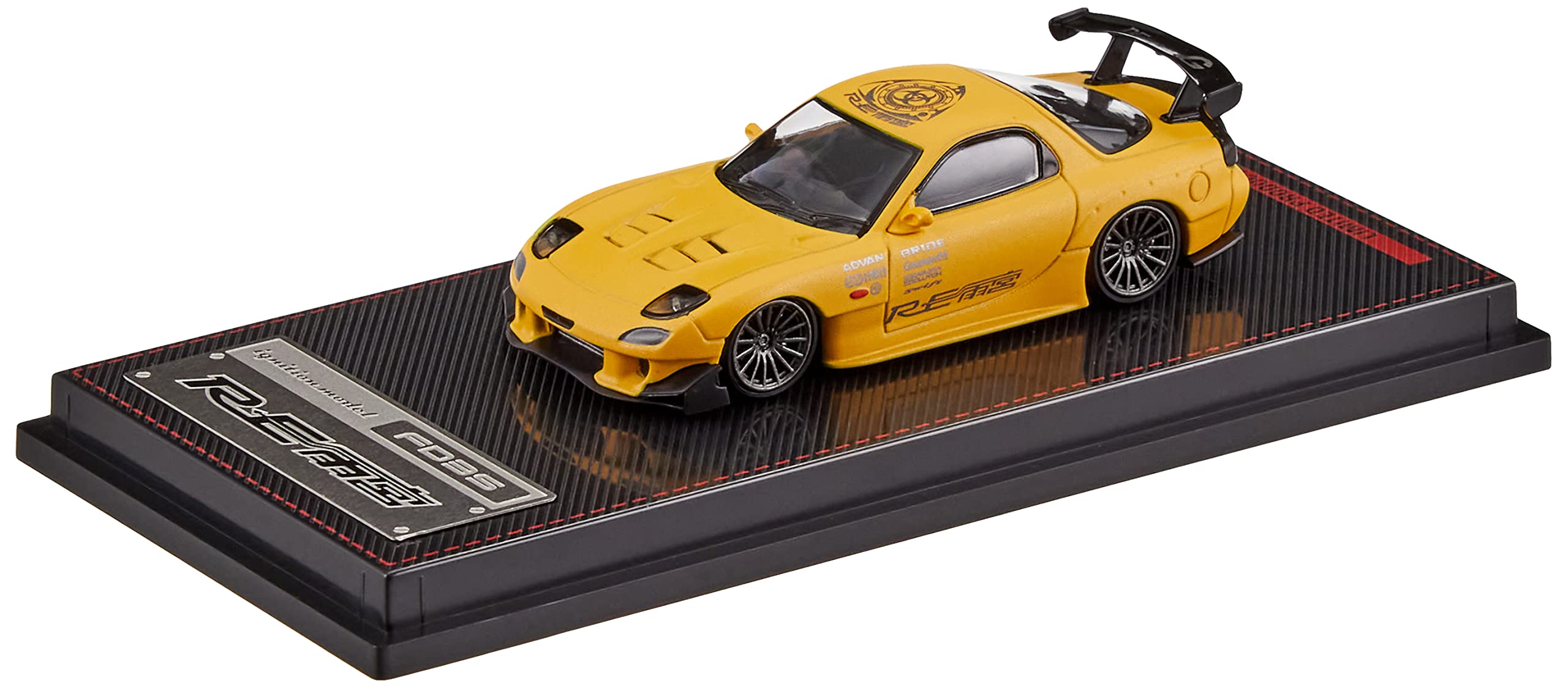 

ignition model Mazda RE Amemiya Matte Yellow finished product 1/64 RX-7 (FD3S)