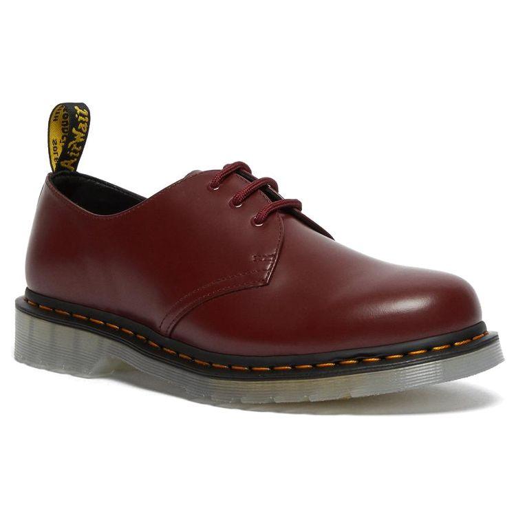 Dr. Martens 1461 Iced Hladká kůže Ležérní ploché boty Dámské boty Třešňově červená 26651600