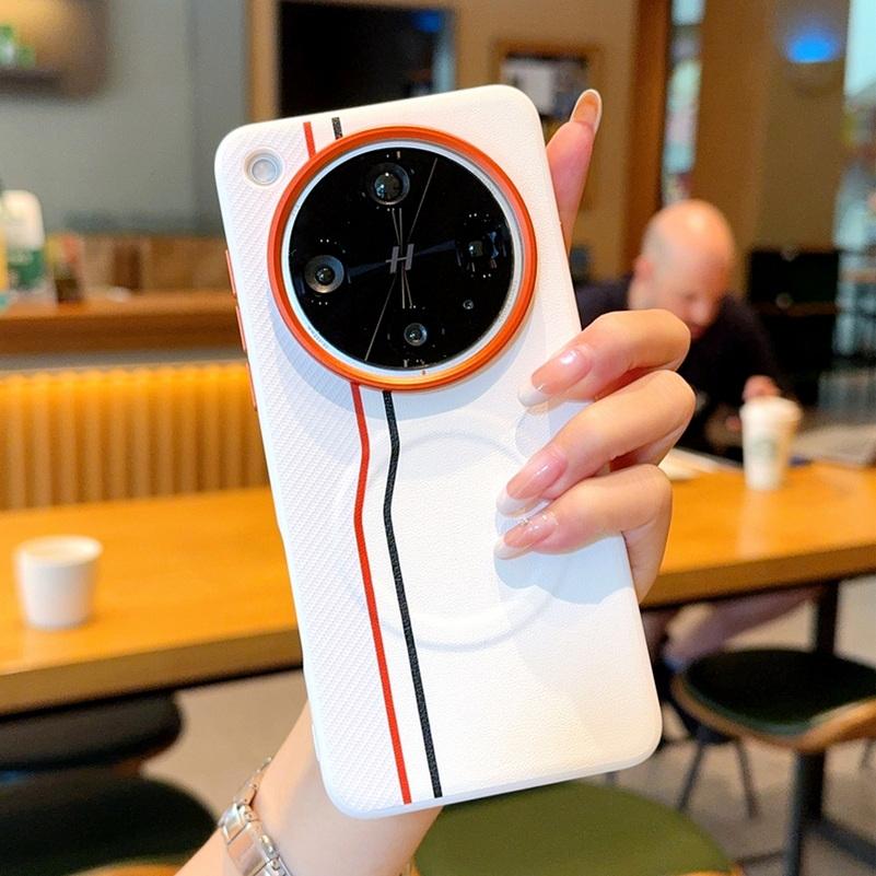 Color-block Dual-Line Built-in Wireless Charging Magnetic Ring Case For OPPO Find X9 Pro X9 X8 Ultra X8s + X8 Pro Protect Cover