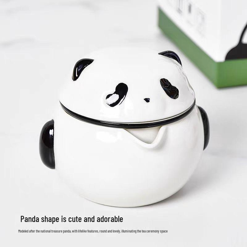 Portable Panda Travel Tea Set - Ideal for Gifting, Outdoor Activities, and Customer Appreciation