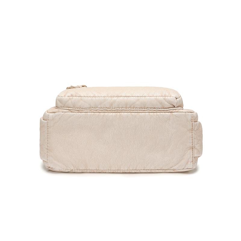Borsa a tracolla da pendolare multi-tasche ad alta capacità in PU da donna, portatile