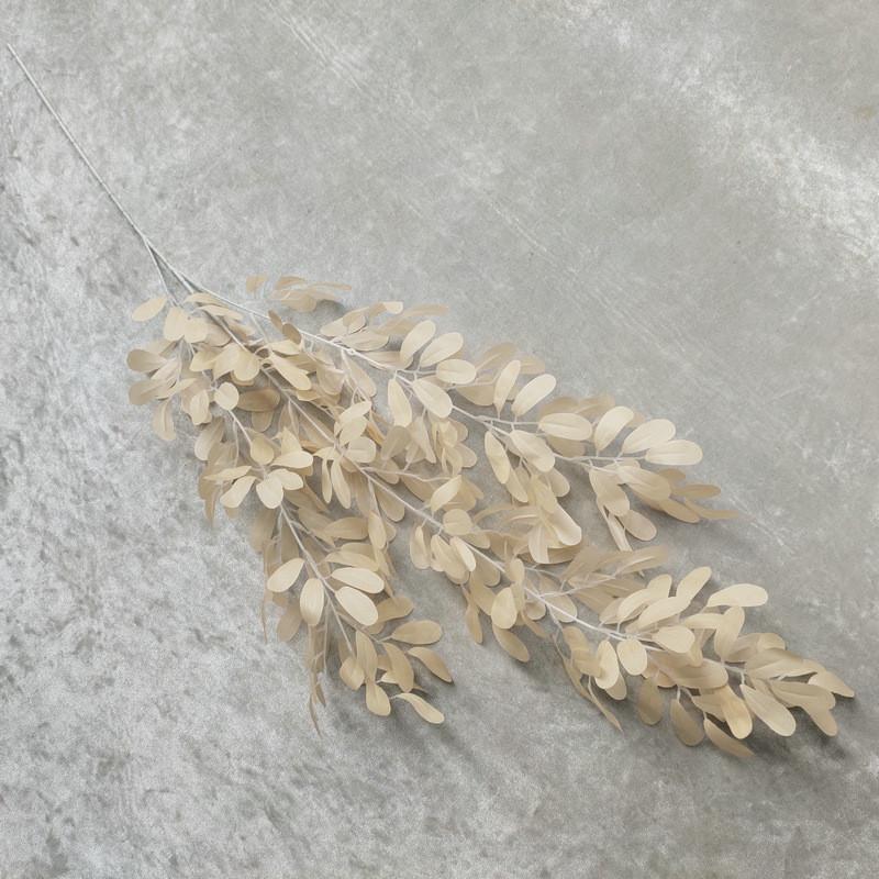 Peanut Artificial Leaf Silk Floral Bouquet Long Stem Wedding Decor Home Display