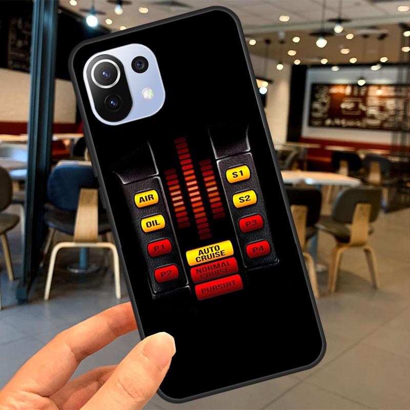 Knight Rider KITT Car For POCO F5 Pro X4 F4 GT C40 M5s F3 X3 X5 Pro Case For Xiaomi 13 12 Lite 12T 11T Pro Cover