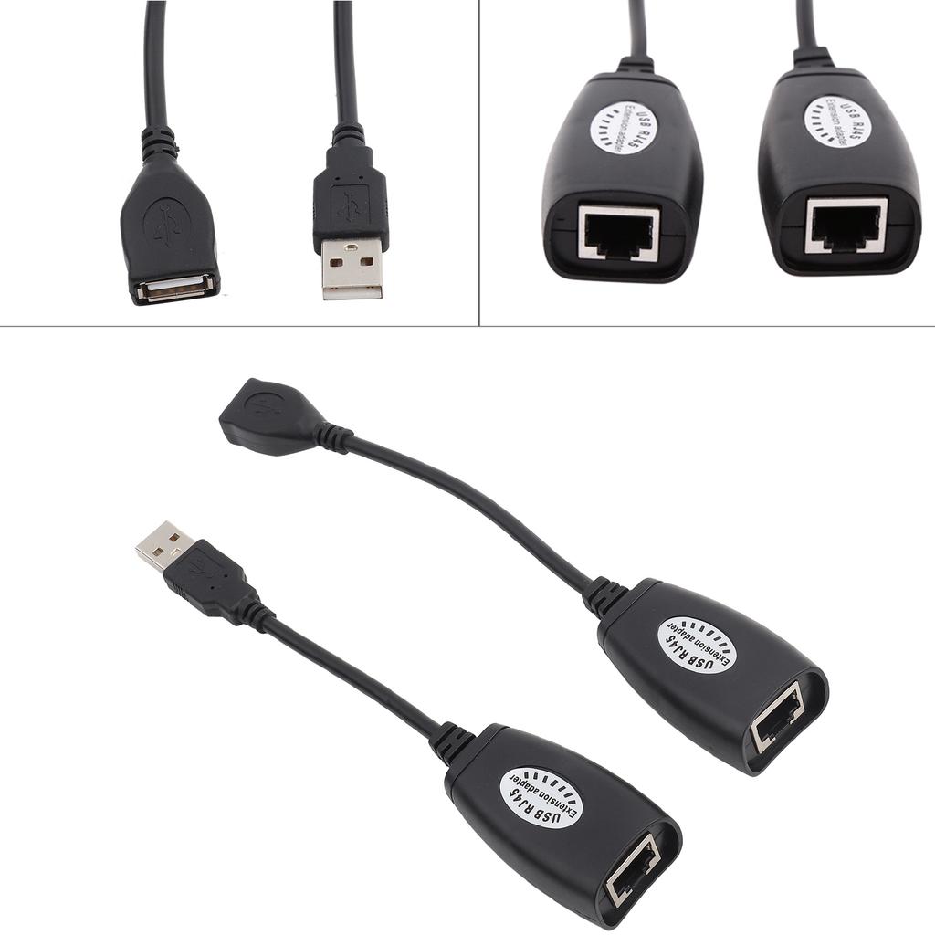 USB 2.0 zu RJ45 Ethernet-Erweiterung Extender Netzwerkadapterkabel Kabelgebundenes Lan für OS X