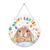 Pendant Welcome Door Sign Decorations Door Plaque Decoration Practical Hanging Easter Bunny Egg