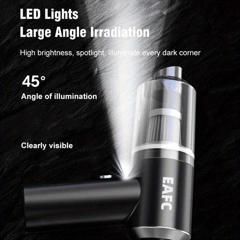 Type-C Multi-functional Portable Car Vacuum Rechargeable Handheld Car Vacuum Powerful Suction Vacuum Cleaner Household Pet Hair Vacuum Cleaner
