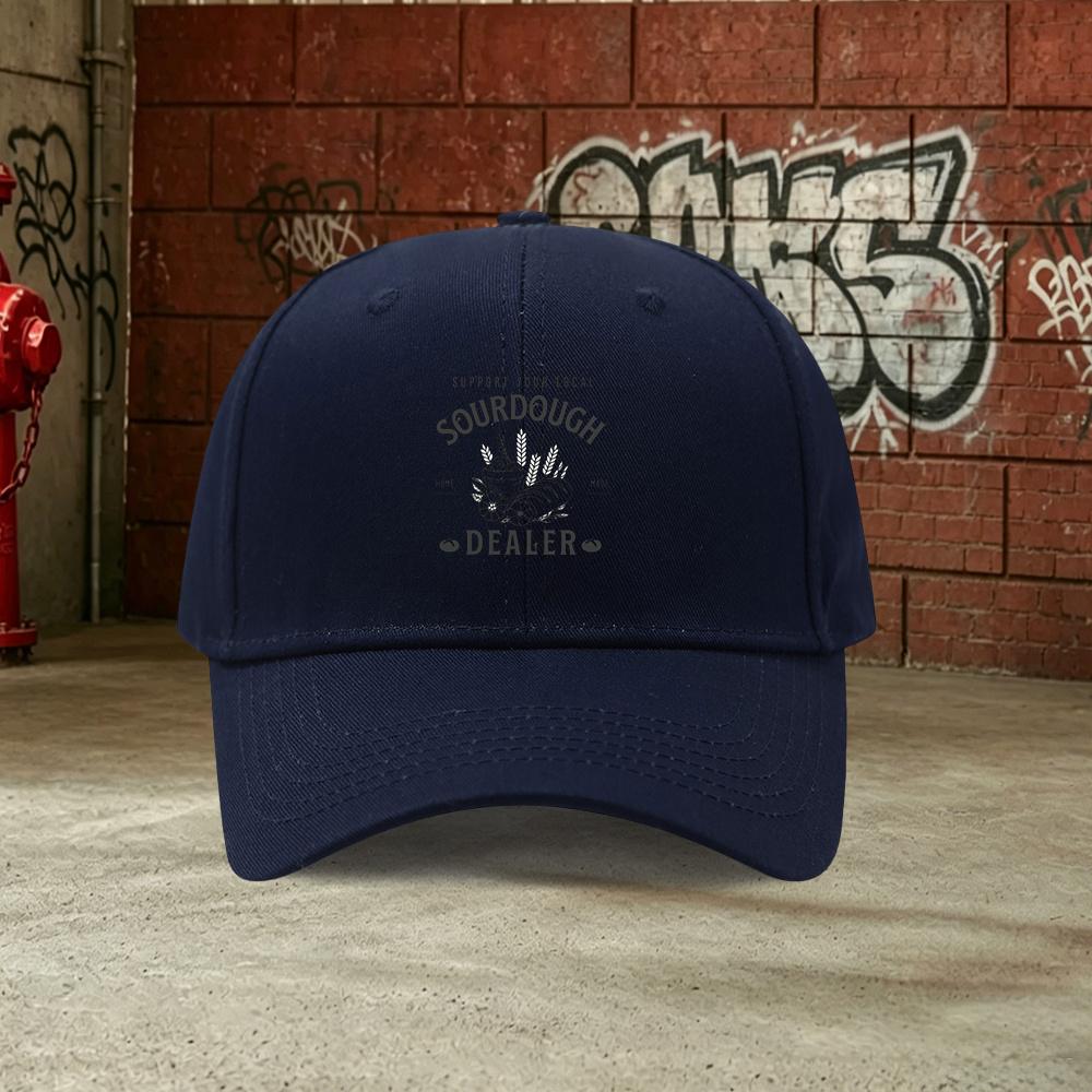 Pc Sourdough Dealer Outdoor Leisure Adjustable Blend Baseball Cap Lightweight Printed Womens Hat Support Your Local Sou