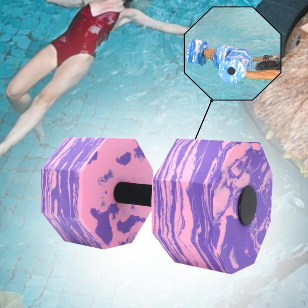 Aquatic Dumbbell for Water Aerobics, Hand Bar Pool Workouts, Weight Training Tool Men Women