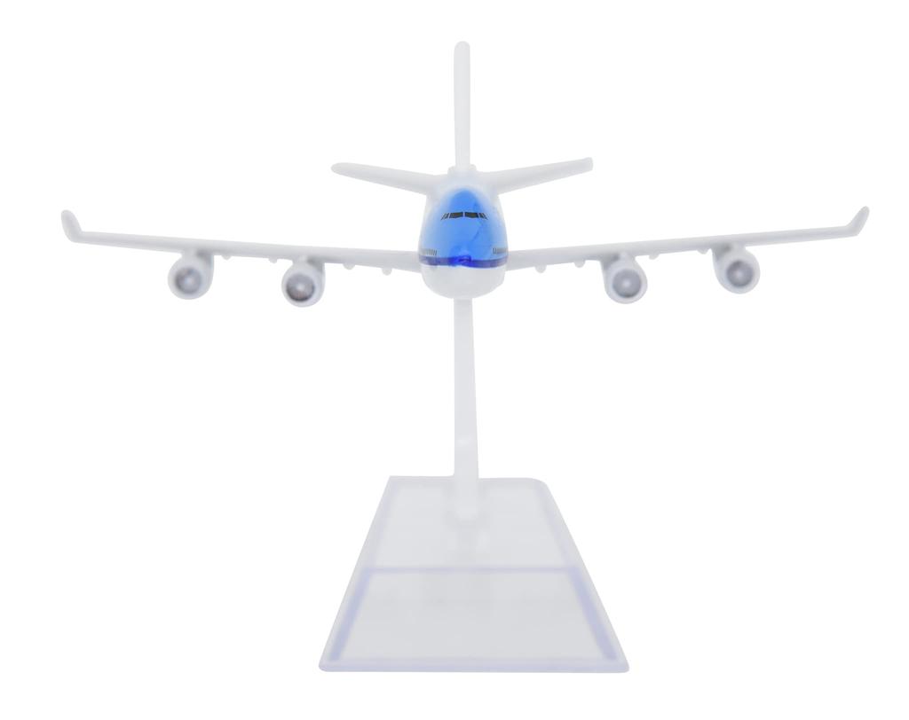 TANG DYNASTY 16cm KLM Royal Dutch Airlines B747 Alloy Airplane Model Toy 1/400