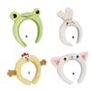 Lovely Cartoon Headband Cosplay Costume Hairhoop Birthday Party Props Plush Hairband Female Face Washing Accessories