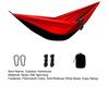 Outdoor Hammock Patchwork Color Anti-Rollover Wide Design Moisture-Proof Pad Outdoor Sleeping Hammock Color-Blocking Resting