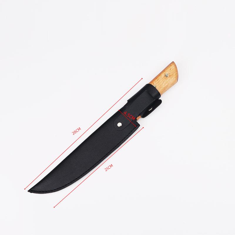 Messerscheiden-Taschen PU-Leder Holster Gürteltasche Gerade Messerhalter Tragen Langlebig Küche Koch Kochmesser Aufbewahrungstasche