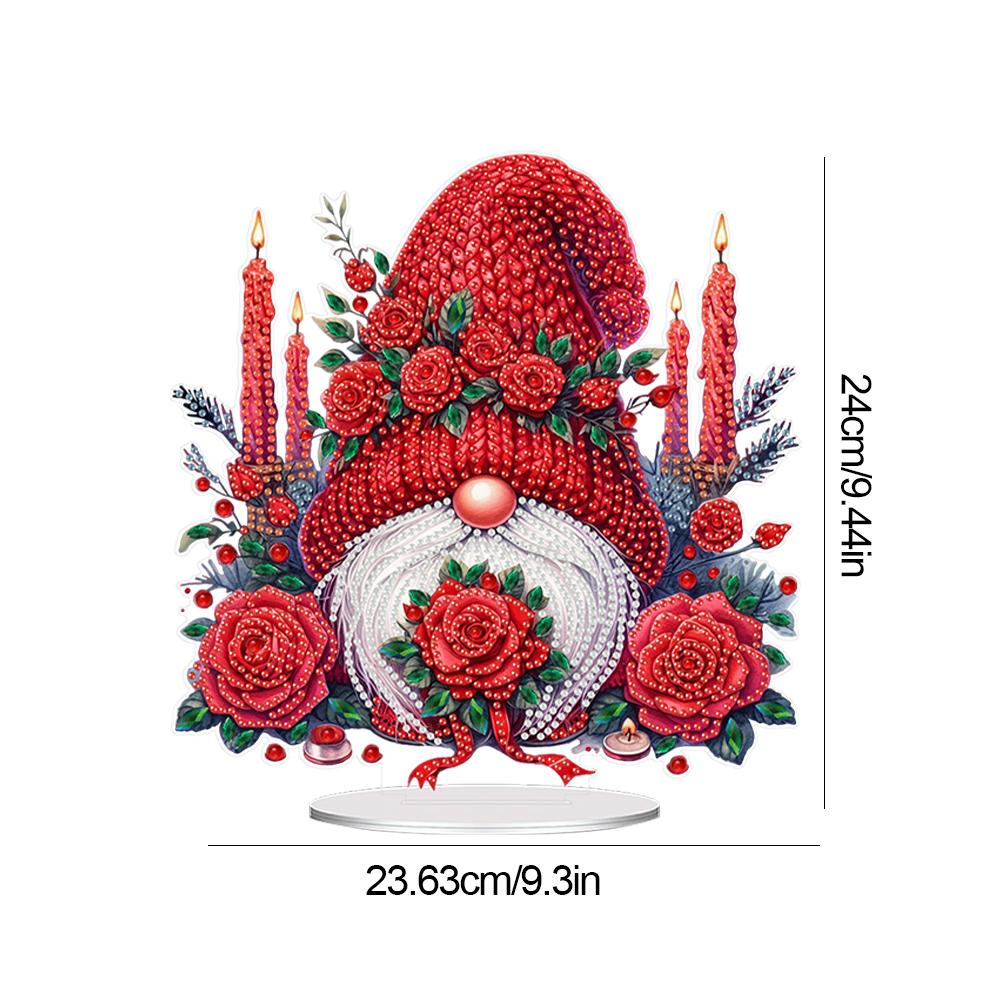 2D Flat Print DIY 5D DIY Diamond Art Tabletop Decorations Diamond Painting Desktop Decorations for Home Office Desktop Decor