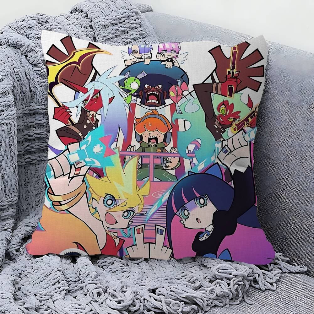 Classic Anime P-Panty And S-Stocking Pillow Cushion Cover Pillowcase Living Room Sofa Home Decor