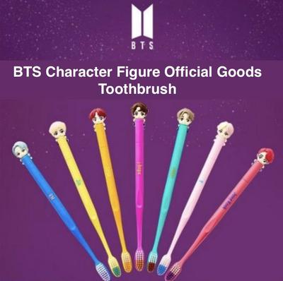 Figúrka postavičky Oficiálna súprava magnetického držiaka na zubnú kefku (RM,Jin,SUGA,JiMin,J-hope,V,JungKook)