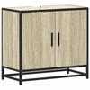 VidaXL Bathroom Vanity Unit Sonoma Oak Engineered Wood, Bathroom Sink Cabinet, Bathroom Furniture 849265