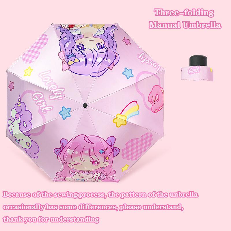 

зонт единорог Переработка без отскока Автоматический зонт Светоотражающая полоса Дизайн Зонт Солнцезащитный и Ветрозащитный Зонт