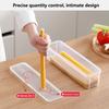 Transparent Stackable Sealed Moisture-proof with Cover Fresh-keeping Rectangle Spaghetti Box Preservation Storage Box
