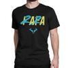 RN Rafa Tennisspieler Logo T-Shirts Herren Damen 100% Baumwolle T-Shirts Rundhals Rafael Nadal T-Shirt Kurzarm Kleidung Bedruckt