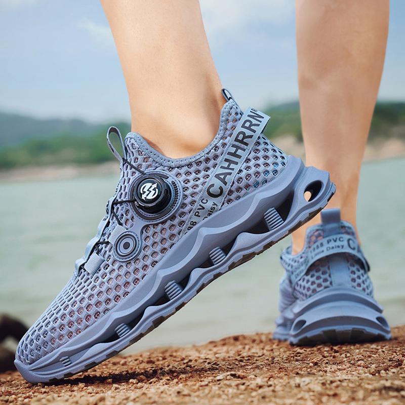 CYYTL Summer Shoes For Men Sneakers Mesh Casual Breathable Sports Outdoor Tennis Running Designer Hiking Loafers Luxury Platform