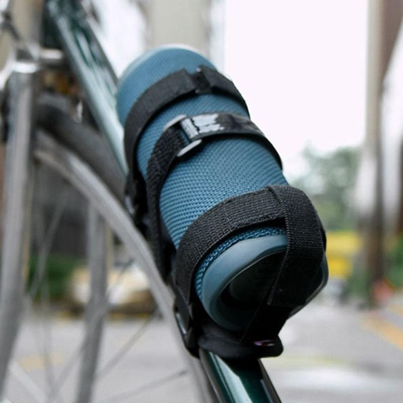 Secure Speaker Mount for Flip6/Sound Joy for Bike Golf Cart Easily Attach Water Bottle Adjustable 2 Strap Holder