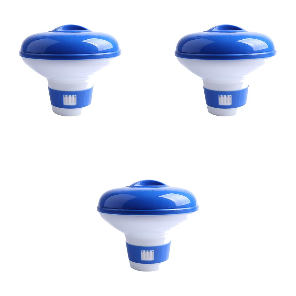 Swimming Pool Floating Chlorine Dispenser Disinfection Automatic Applicator Pump Pill Disinfecting Box Spa Pool Accessories