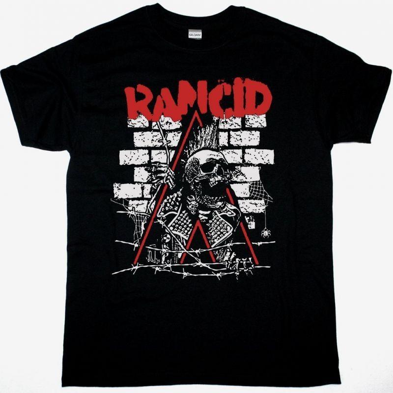 Rancid Tim Skeleton Breakout Band T-Shirt Punk Rock Tee S разноцветный