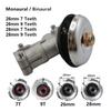 26/28mm 7/9T Strimmer Gear Head Gearbox Brush Cutter Grass Trimmer Lawn Mower Part Lawn Trimmer Accessory Brush Cutter Gear Head