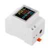 AC Voltage Monitor Digital Energy Meter For Electrical System Management 80*54*48mm LCD Display Wide Viewing Angle