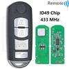 Great 433MHz SKE13E-01/02 Universal ID49 Chip Smart Car Remote Control Key For Mazda 3 6 CX-5 MX-5 CX-3 CX-4 CX-5 Axela Atenza