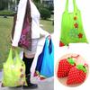 Portable Strawberry Eco-friendly Reusable Handbag Foldable Shopping Tote