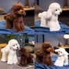 Plush Toy Poodle Dog Stuffed Animal Doll For Children Bedroom Decoration Gift