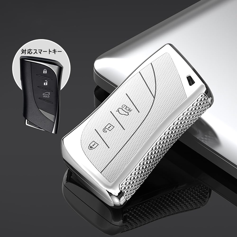 Yinki Lexus Key Case, Key Cover, Compatible with LEXUS LC LS UX ES New