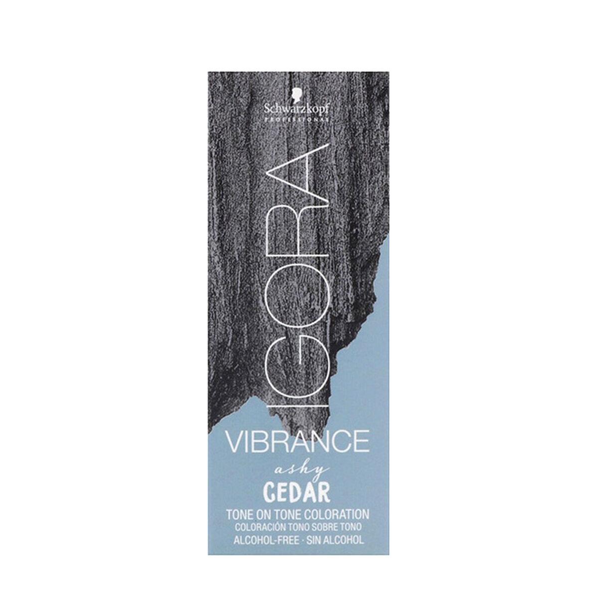 

Teinture permanente Igora Vibrance Raw Ashy Cedar Schwarzkopf 7-21 (60 ml)