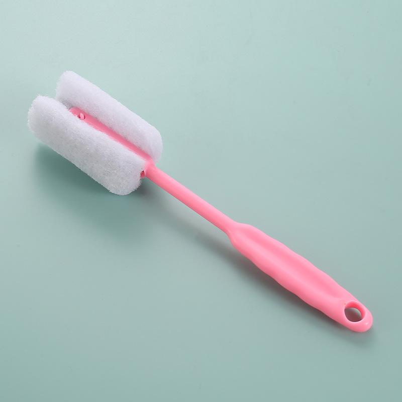 Durable Soft Bristle Toilet & Bathtub Brush with Cup for Guesthouse and Household Cleaning