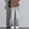 Jeans Men's American Boys Loose Straight Pants Men's New Versatile Wide Leg Casual Long Pants Men's Clothing