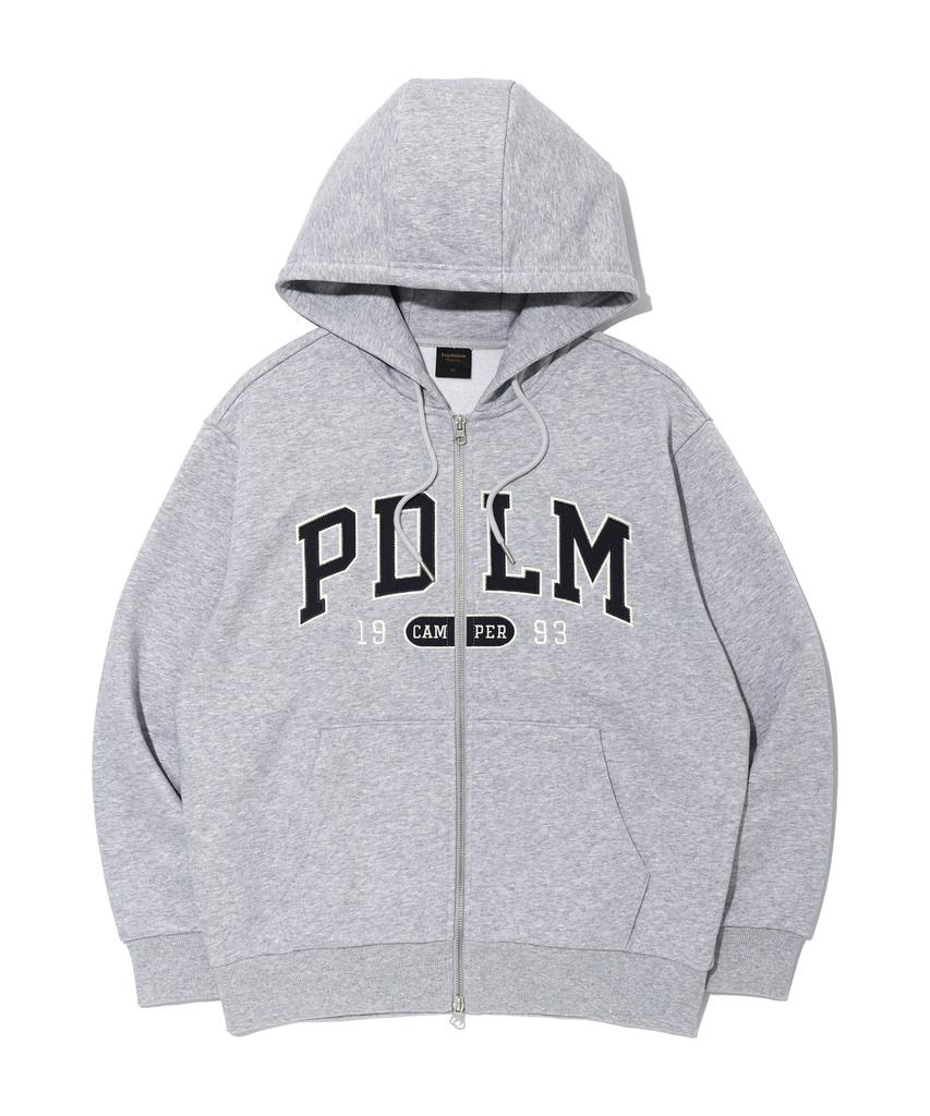 Pendulum Pdlm Logo Zip-Up Hoodie Melange Grey (Lp6Tu147-097)