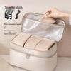 Portable Multifunctional Travel Underwear Organizer - Separate Compartments for Bras and Underpants