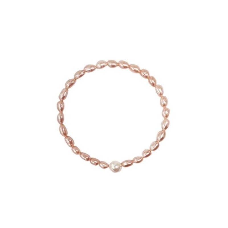 LOVE ME MONSTER Baby Coral Pearl Bracelet