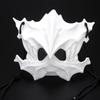 Halloween Halbgesichtsmaske - Schwarzer Tiger Yaksha Tengu Werwolf Cosplay