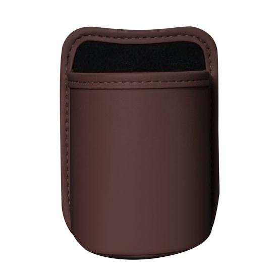 Car Seat Back-Mounted Organizer Storage Box, Non-Destructive Installation Waterproof Leather Texture Multi-Functional Trash Can Door Side Storage for