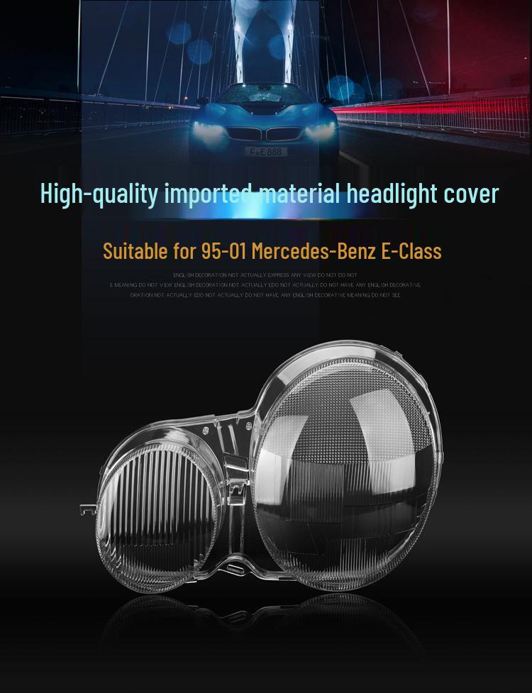 Headlight Lens Cover for 1995-2001 Mercedes-Benz E-Class W210