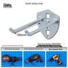 Wall-Mounted Pegboard Hook Display Rack