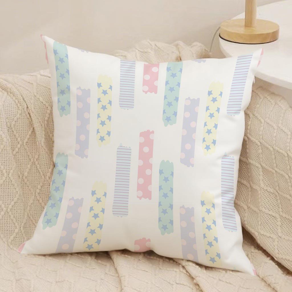 Colorful Patterns On Pillow Coverssuitable For Sofa Car Bedroom Decorative Cushion Cover Pillow Cover