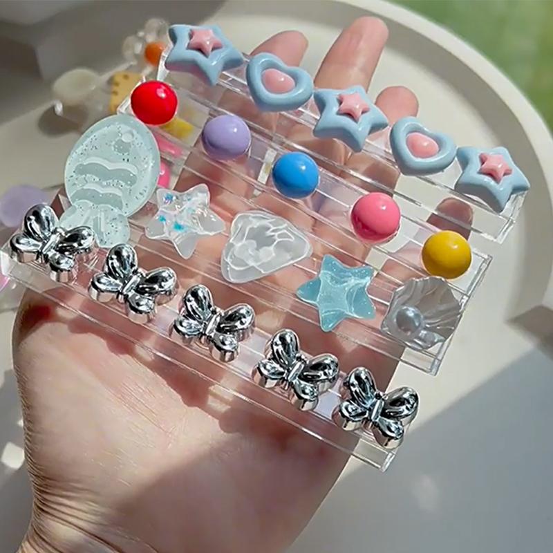 Cartoon Nail Brush Holder Stand Salon Pen Rack Accessoire Brushes For Manicure Tool Nail Art Brush Holder Carrier Storage