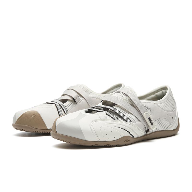 Sandály FILA TURBO SANDAL Prodyšné Lehké Nízké Ležérní Boty Dámské Standardní Bílá/Jednobarevná Šedá