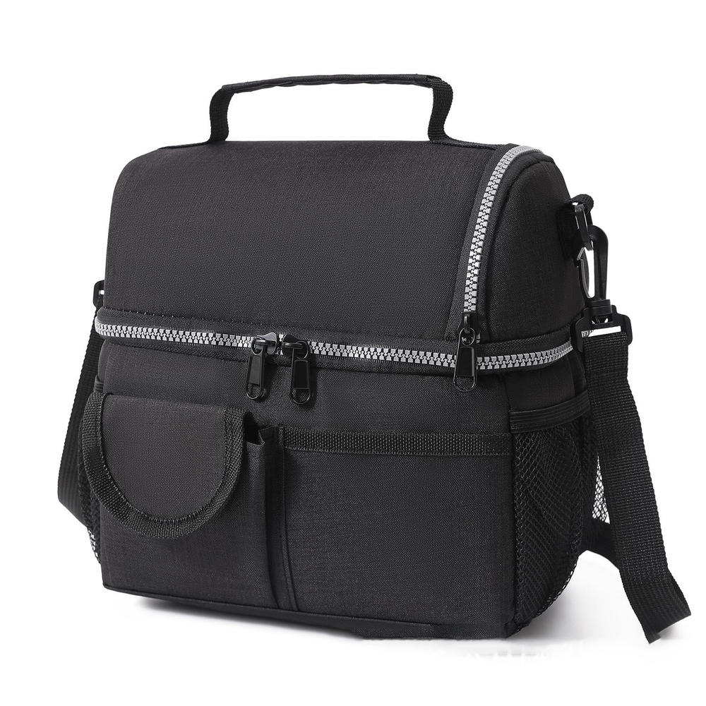 Thickened Freezer Bag High-Quality Insulated Lunch Bag Tactical Ice Bag Portable For Traveling Hiking Beach Trips