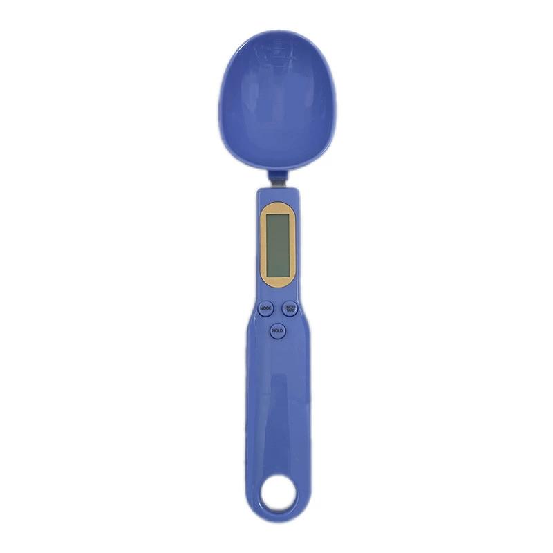 1pc Digital Measuring Spoon with LCD Display 0.1g 500g, Portable Kitchen Scale for Precise Baking, Cooking, Pet Food Tea, Includes Battery