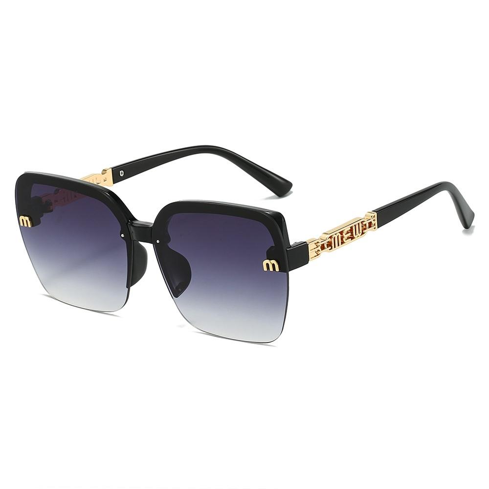 Luxury Rimless Brand Women Sunglasses Stylish Square Frameless Designer Ladies Sun Glasses Classic Trend UV400